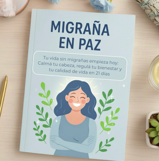 Migraña en paz + 7 BONOS GRATIS DE REGALO.